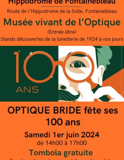 Optique Bride fête ses 100 ans